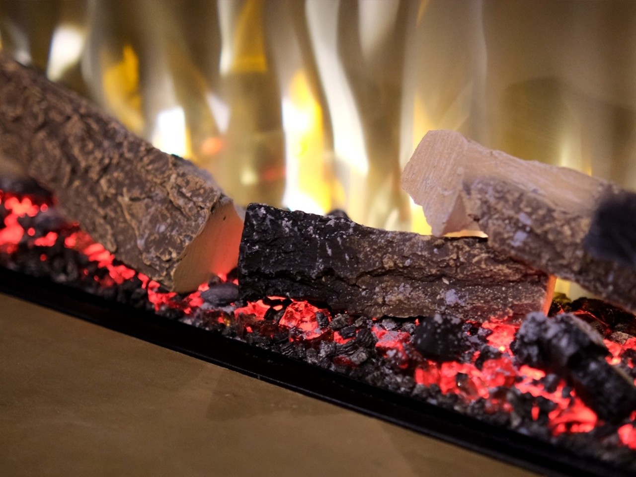 Valerio Fire Valerio Fire Premium 3-zijdige elektrische haard 100inch - 254cm