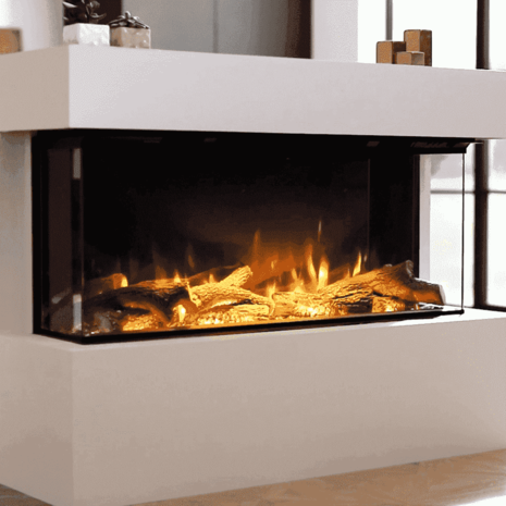Charlton & Jenrick Charlton & Jenrick 4D Ecoflame i-1000e Deep Smart App Corner
