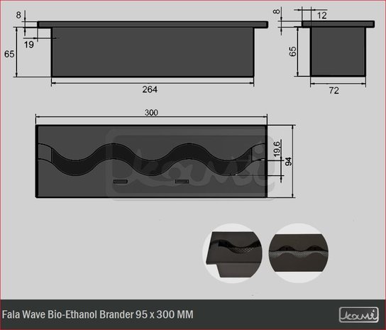 Wild Flame Wave brander