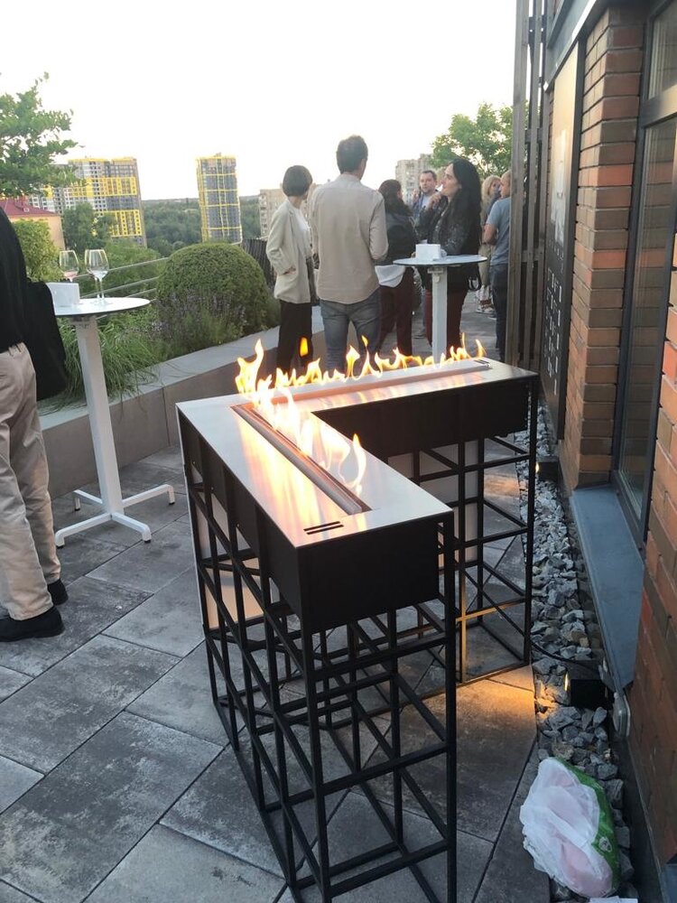 Wild Flame Corner Smart Fire A5