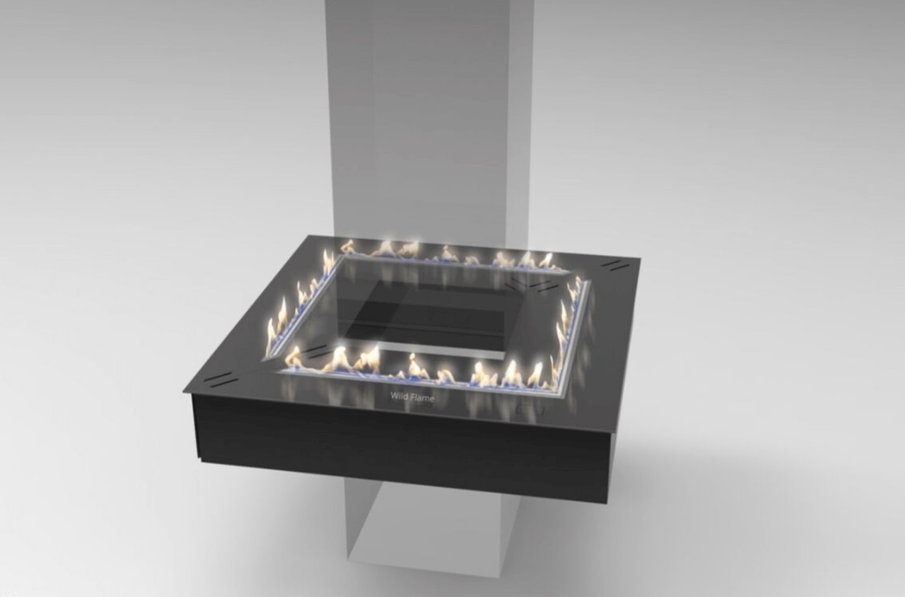 Wild Flame Vierkante Smart Fire A5