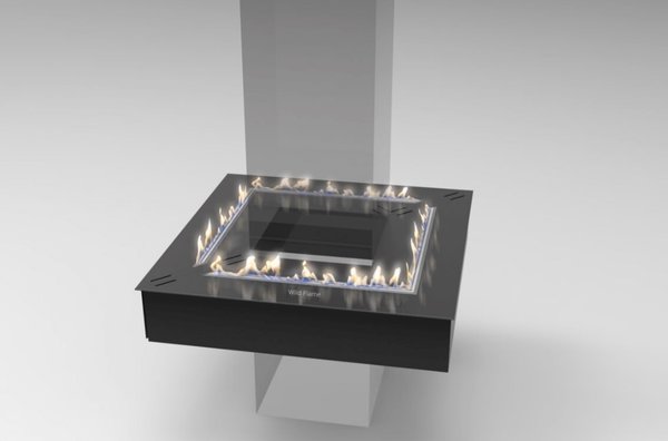 Wild Flame Vierkante Smart Fire A5