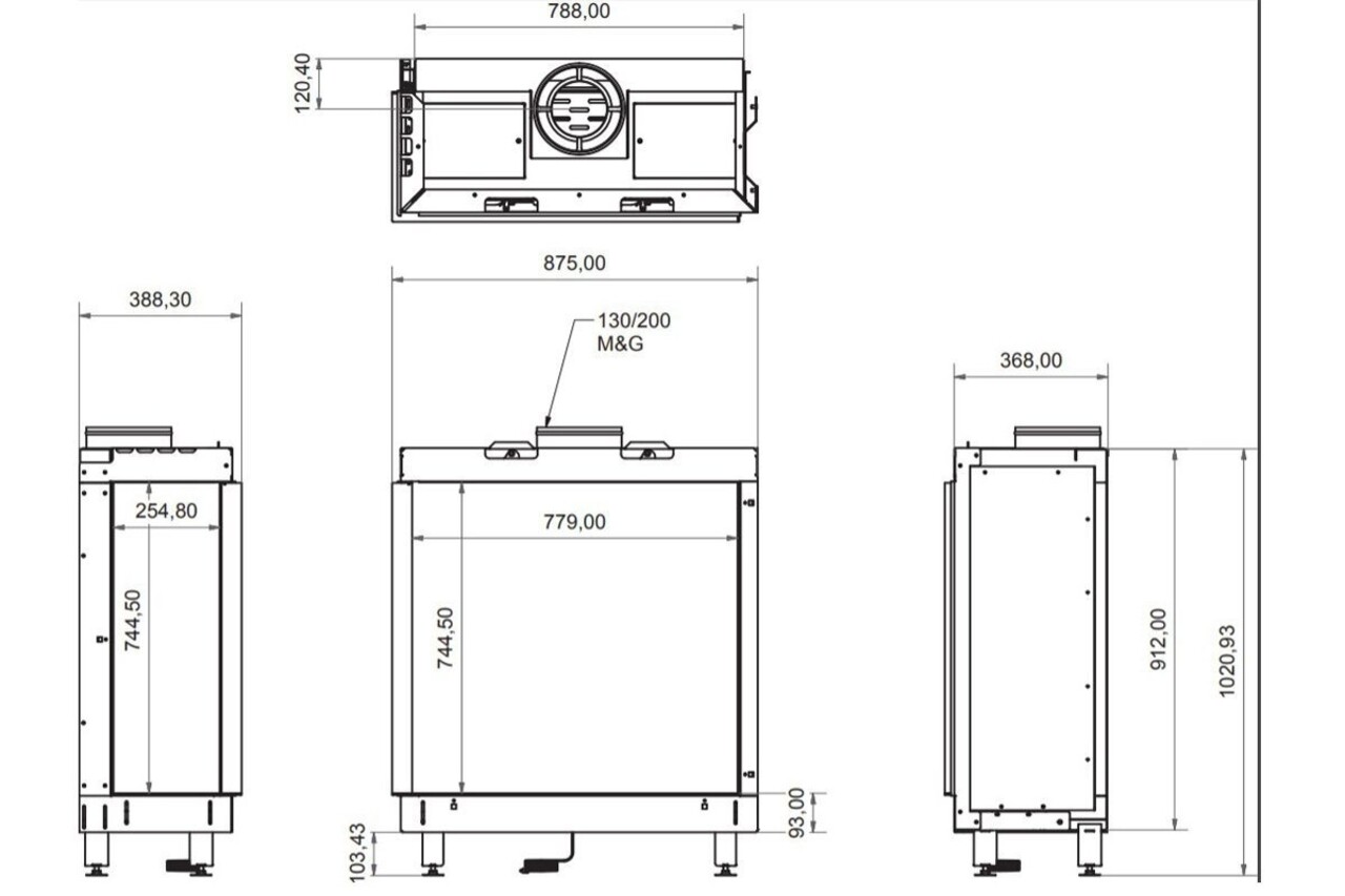Wanders Fires & Stoves Wanders Lenga 800 hoek Wanders Fires & Stoves Wanders Lenga 800 hoek