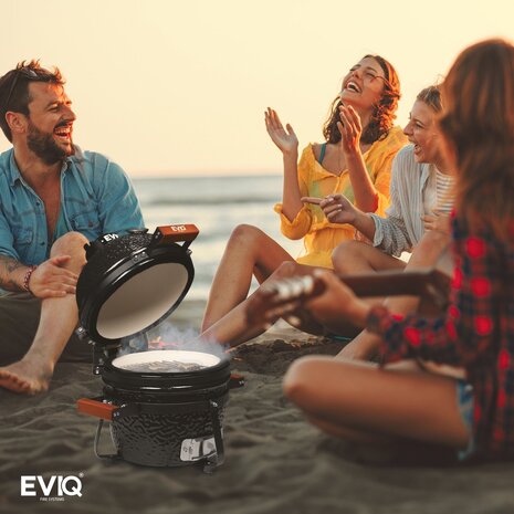 EVIQ EVIQ - BBQ - Kamado - 13" - Grillmaster - Houtskoolbarbecue – Keramisch