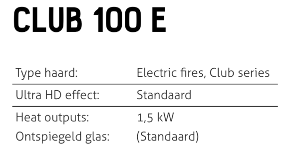 Element4 Element4 Club 100 E Hoek