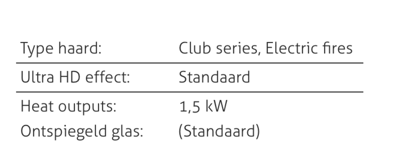 Element4 Element4 Club 125 E 3-zijdig