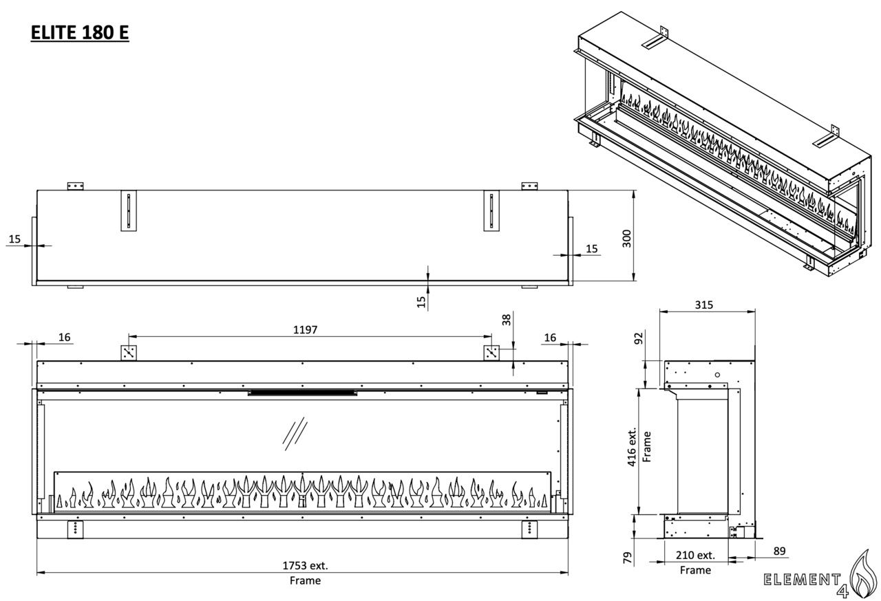 Element4 Element4 Elite 180 Front