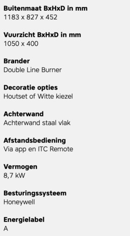 Faber Faber MatriX 1050/400 I Front