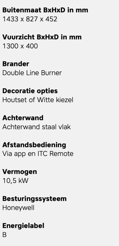 Faber Faber MatriX 1300/400 I Front