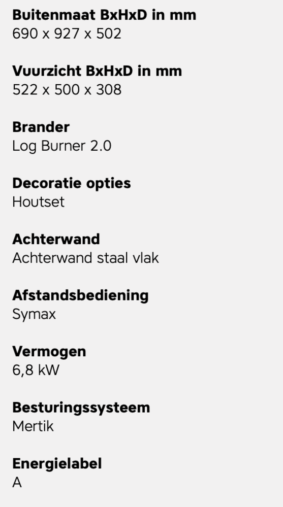 Faber Faber Matrix 450/500 III Driezijdig