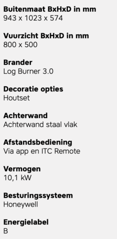 Faber Faber Matrix Hybrid 800/500 III driezijdig