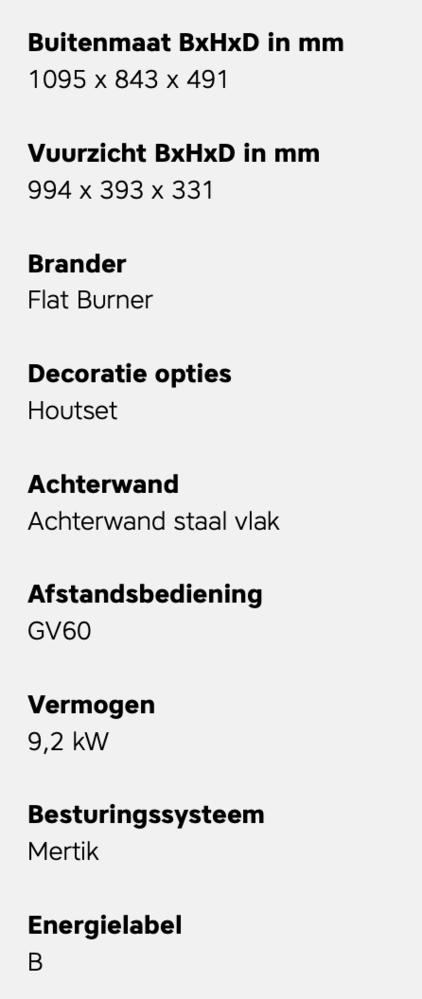 Faber Faber Duet L smart gashaard