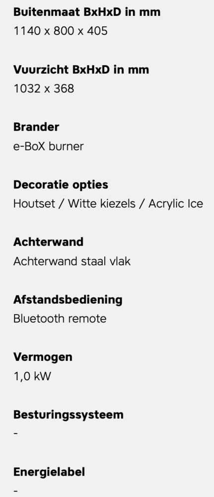 Faber Faber e-BoX 1000/450 I Front