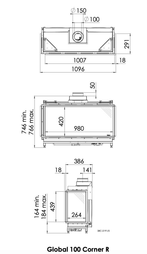 Dru DRU Global 100 Corner BF Dru DRU Global 100 Corner BF
