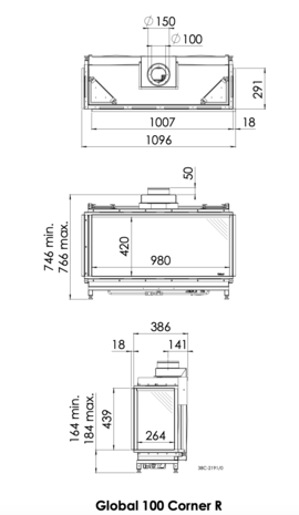 Dru DRU Global 100 Corner BF Dru DRU Global 100 Corner BF