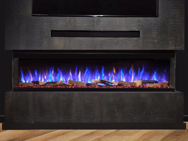 Valerio Fire Valerio Fire Premium 3-zijdige elektrische haard 128 cm