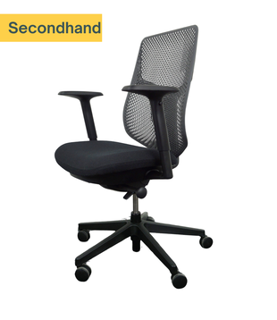 Herman Miller Verus Triflex Bürodrehstuhl | Grau / Schwarz