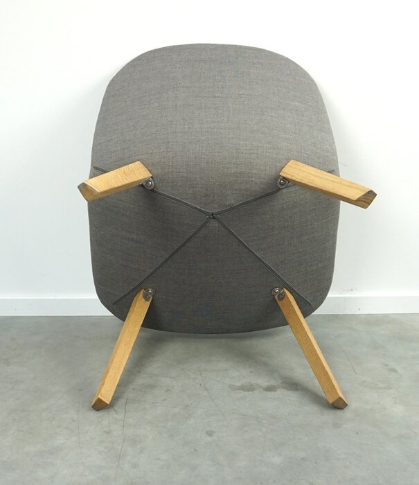 Erik Jørgensen Erik Jørgensen Eyes Stuhl Designer Sessel | Hellgrau