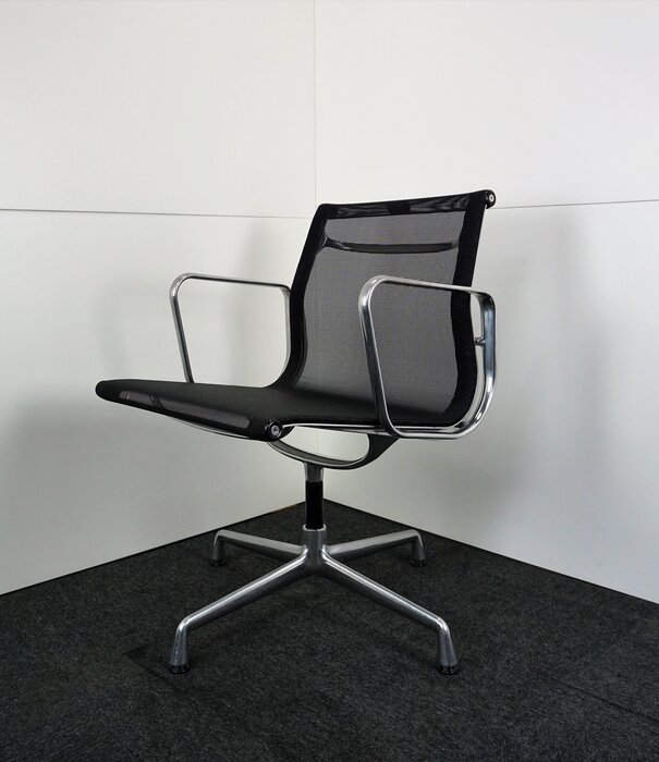Vitra Vitra EA 108 Konferenzstuhl | Netz | Schwarz