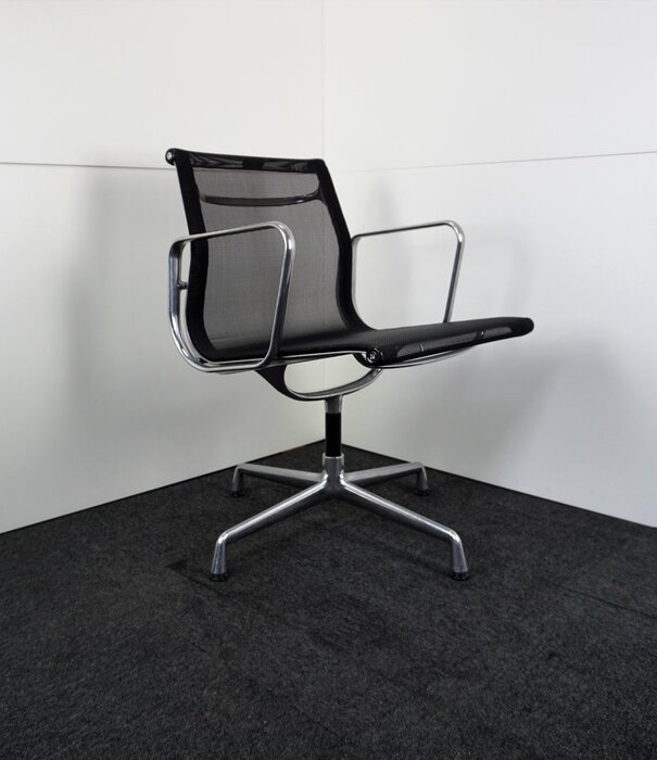 Vitra Vitra EA 108 Konferenzstuhl | Netz | Schwarz