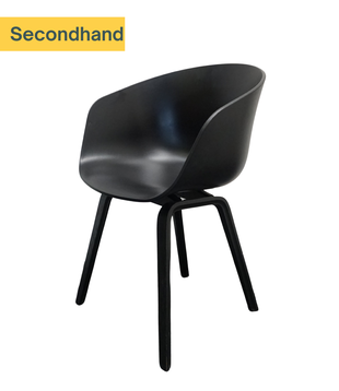 HAY About a Chair AAC22  Design Stuhl  | Schwarz