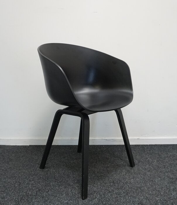 HAY HAY About a Chair AAC22  Design Stuhl  | Schwarz