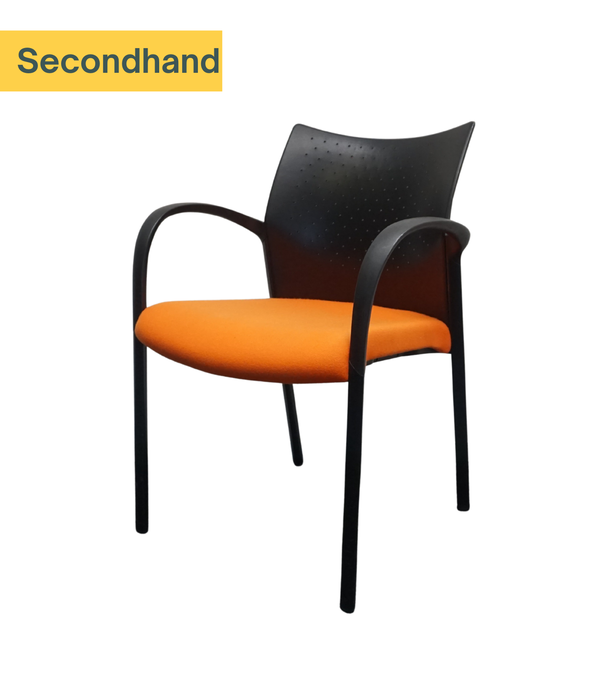 Senator Senator Trillipse Konferenzstuhl | Orange / Schwarz