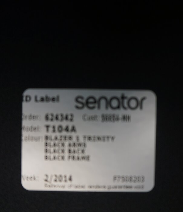 Senator Senator Trillipse Konferenzstuhl | Orange / Schwarz