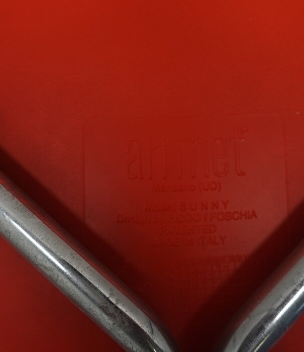 Arrmet Arrmet Sunny Design Stuhl | Rot