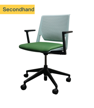 Haworth Comforto D6215 Konferenzstuhl | Grün