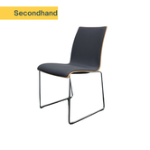 Brunner Konferenzstuhl | Grau / Holz