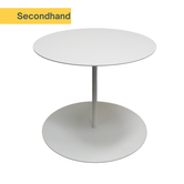 Cappellini Gong Beistelltisch | Weiß | 50 x 42 cm