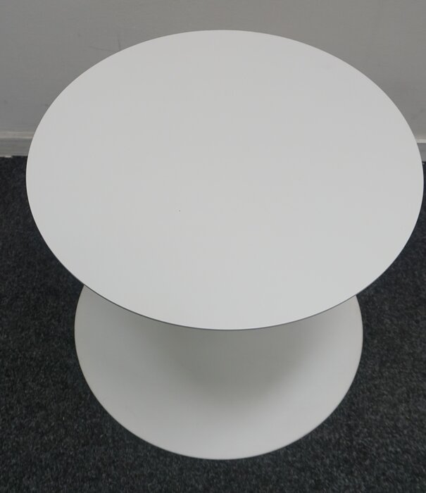 Capellini Cappellini Gong Beistelltisch | Weiß | 50 x 42 cm