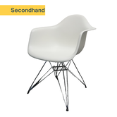 Vitra Eames DAR Design Stühle | Weiß