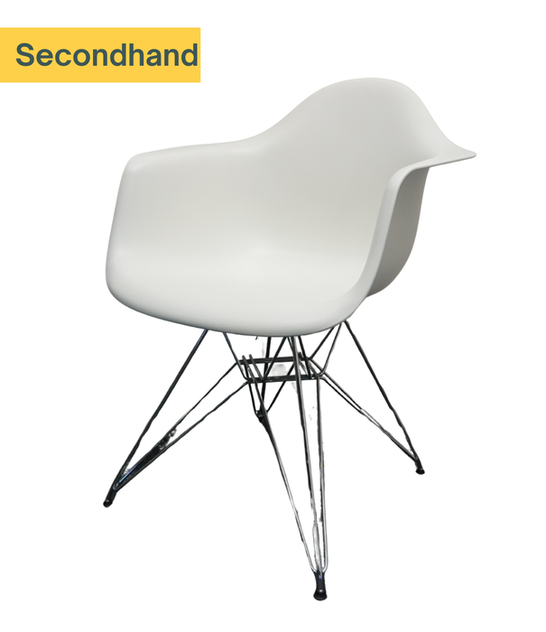 Vitra Vitra Eames DAR Design Stühle | Weiß