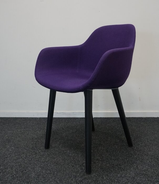 Crassevig Crassevig Pola Round Konferenzstuhl | Violett