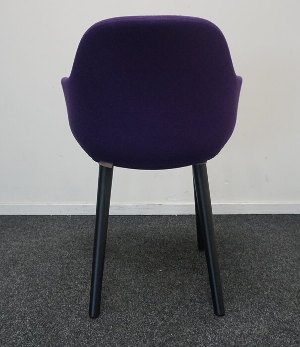 Crassevig Crassevig Pola Round Konferenzstuhl | Violett