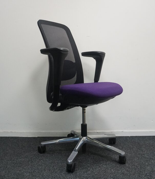 HAG HÅG SoFi Mesh 7500 Bürodrehstuhl | Violett / Schwarz