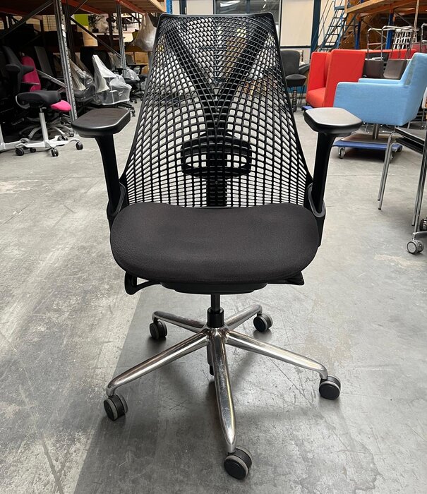 Herman Miller Herman Miller Sayl Bürodrehstuhl | Netz | Schwarz