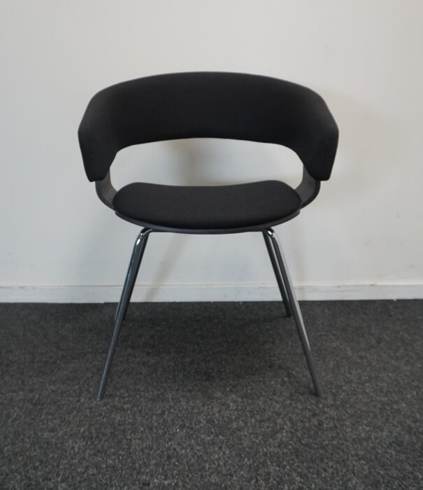 Allermuir Allermuir A580 Mollie Design Stuhl | Schwarz / Schwarz