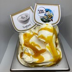 Yoghurt-Honing ijs