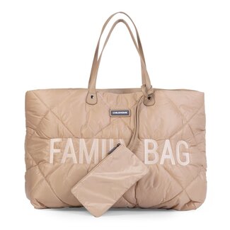 childhome Family bag gewatteerd beige