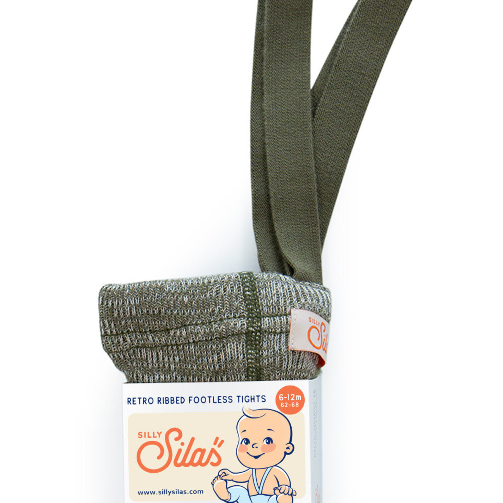 SILLYSilas Footless (Creamy Olive／6-12m) - タイツ