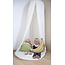 childhome Hangende Bedhemel Tent + Speeltapijt - 120x120x230 Cm - Jersey - Ecru