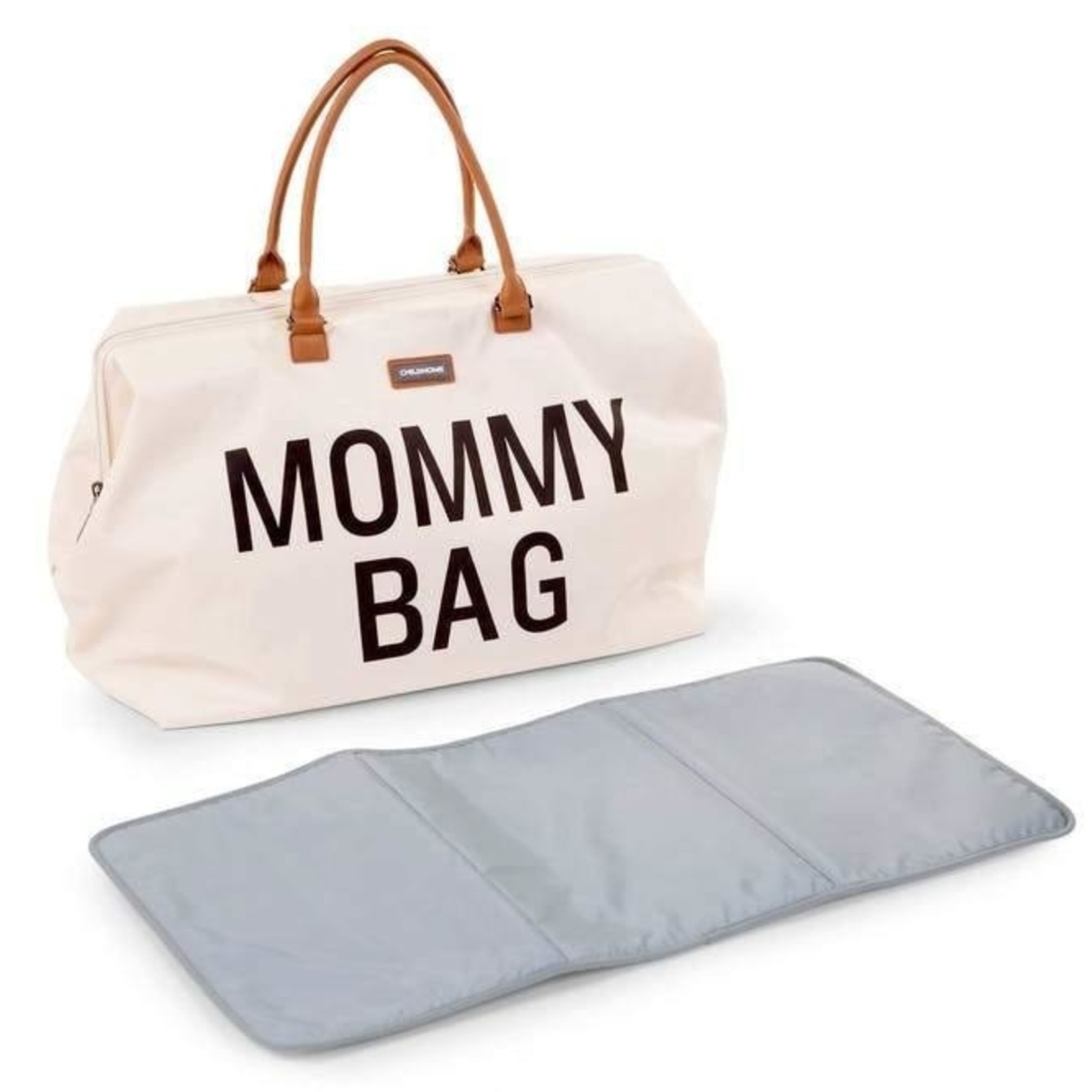childhome Mommy bag teddy écru