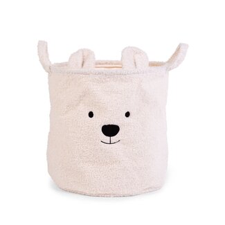 childhome Teddy mand  40x40x40 - ecru