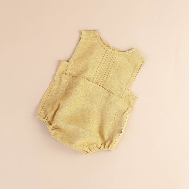 Kattan Linnen mustard romper