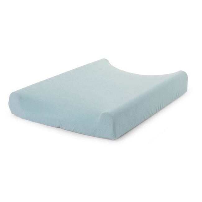 childhome Waskussenhoes - pastel mint blauw