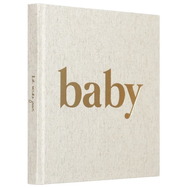 Linnen baby boek