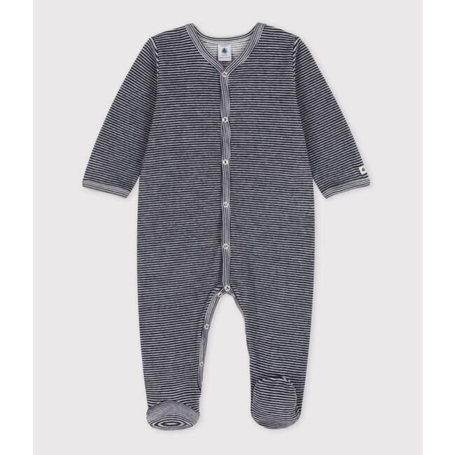 petit bateau Fluwelen babypyjama - milleraies